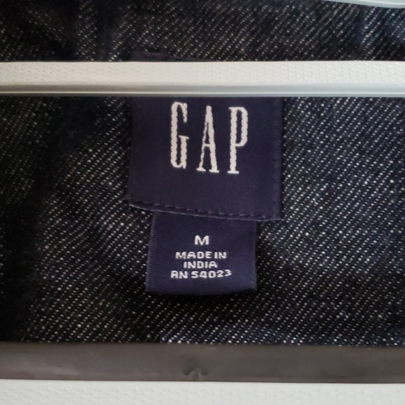 GAP women denim blue jean jacket Medium - Picture 5 of 8